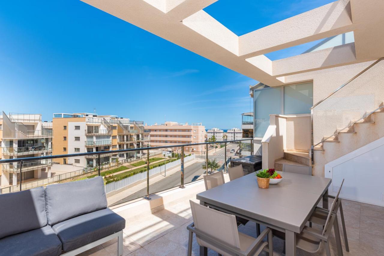 La Zenia Cocoon - Luxury Penthouse With Jacuzzi, 2 Pools, Indoor Heated Pool, Sauna, Gym, Playstation Apartment Dehesa de Campoamor  Luaran gambar