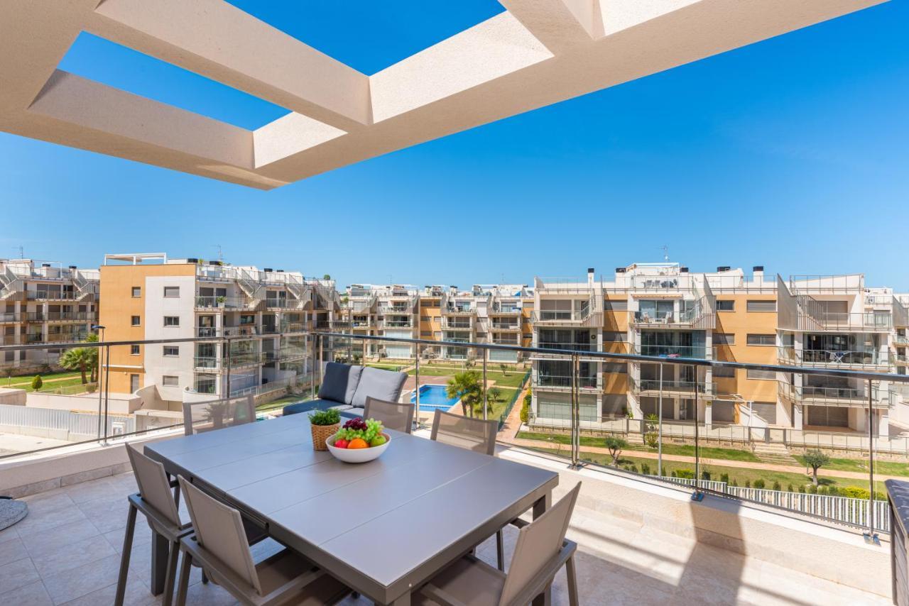La Zenia Cocoon - Luxury Penthouse With Jacuzzi, 2 Pools, Indoor Heated Pool, Sauna, Gym, Playstation Apartment Dehesa de Campoamor  Luaran gambar